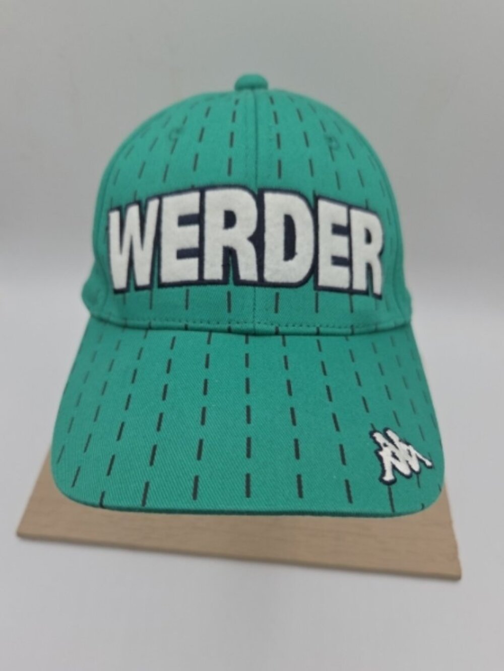 Kappa Werder Bremen Strapback Hat Green Embroidered Cap
